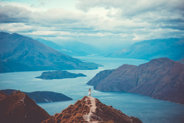 istock Roy's Peak ascent in Wanaka, New Zealand 1346652010