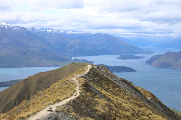 istock Roy's Peak ascent in Wanaka, New Zealand 1346653006