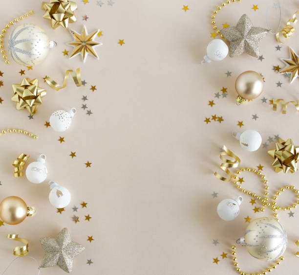 istock Christmas background . Xmas or New Year decorations 1346665619