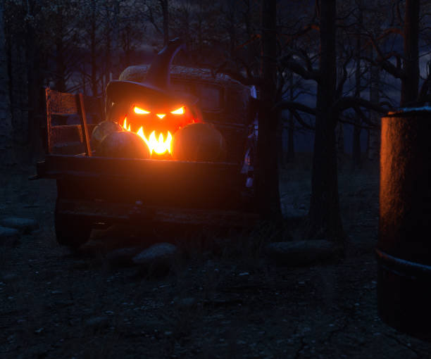 istock Halloween pumpkin old backgrounds 1346666509