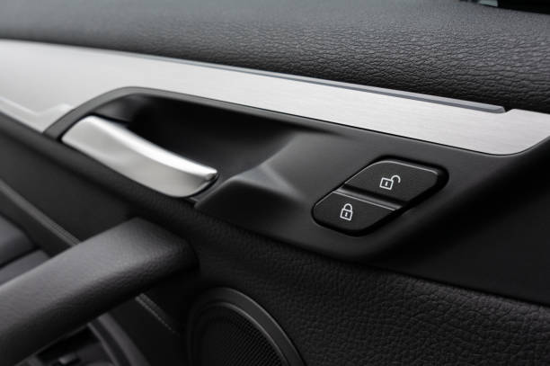 istock Car Power Door Lock Buttons 1346681601