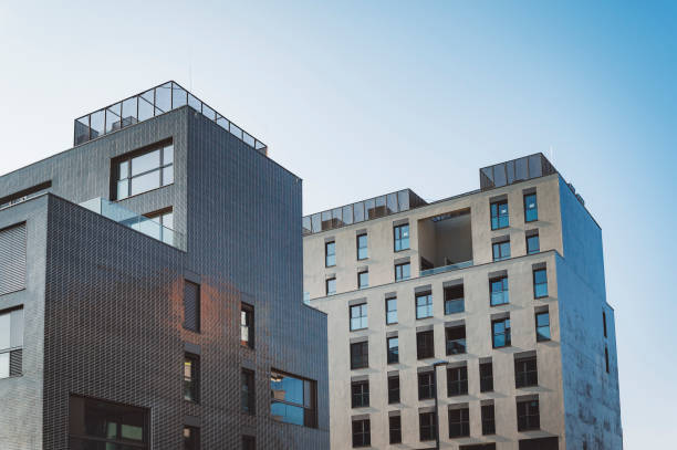 istock High rise modern building with skyline in the background 1346690825