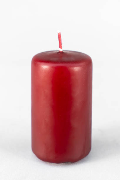 istock Big color Candle isolated on white background 1346692722