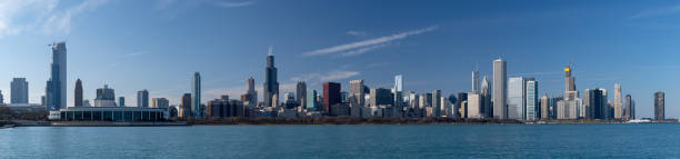 istock Panoramic Photo of the Chicago Skyline 1346695862