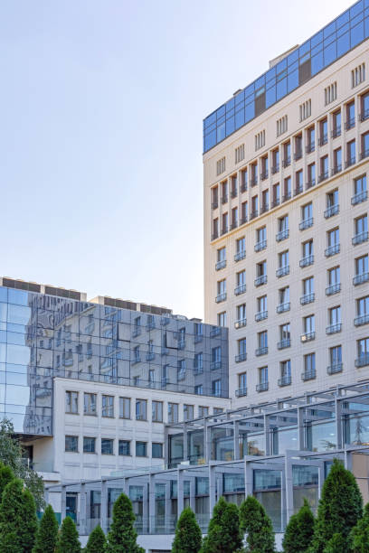 istock Rear View of Hotel 1346698256