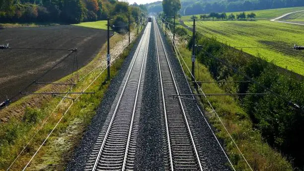 Photo of Railway line to the horizon