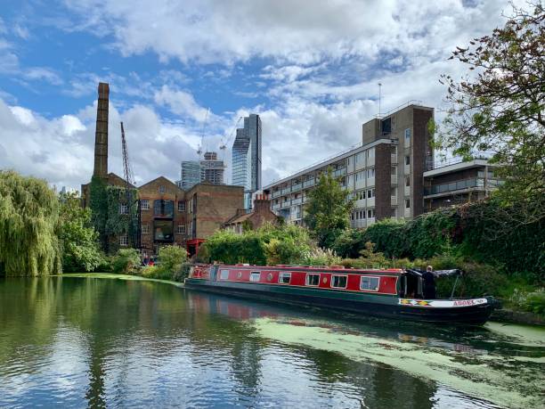 Regent’s canal in Islington, London