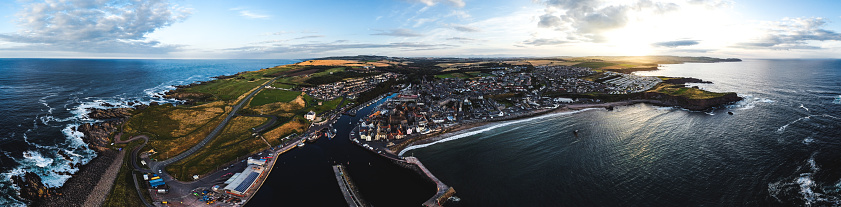 Eyemouth Coast shot using DJI Mini 2