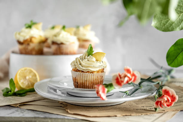 istock Lemon and poppy cupcakes 1346736169
