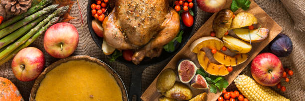 istock Thanksgiving dinner stock photo 1346749506
