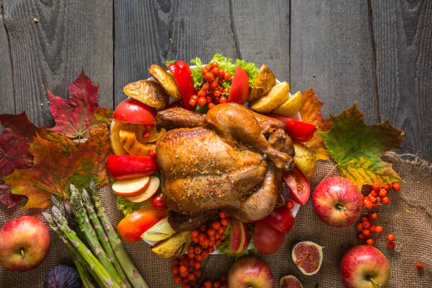 istock Thanksgiving dinner stock photo 1346750280
