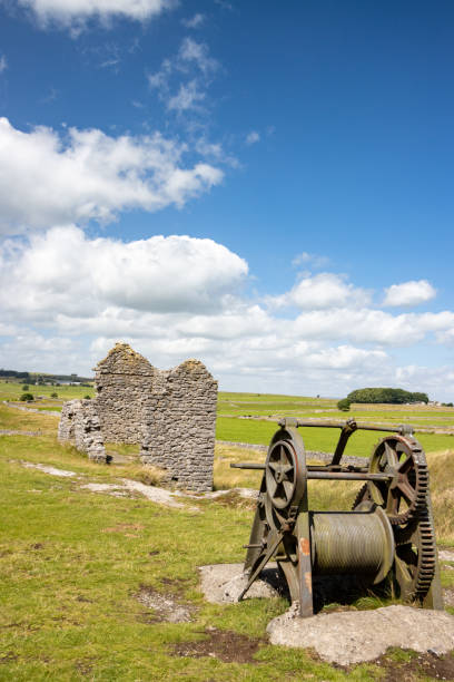 Magpie Mine at Peak District National Park in Derbyshire, England