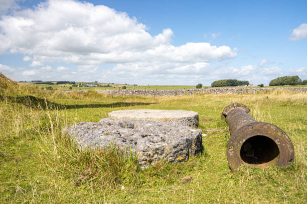 Magpie Mine at Peak District National Park in Derbyshire, England