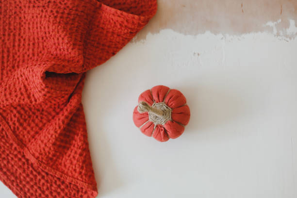 istock halloween and autumn cozy composition with pumpkins, october home decoration 1346771462