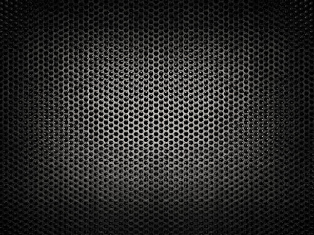 istock Black Iron Grill and the substrate from the grid as a background 1346774257