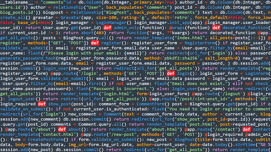 Codificar Python Ilustración de Código De Programa Marco Python Y Flask y más Vectores ...