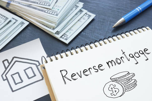 istock Reverse mortgage is shown on the business photo using the text 1346786069