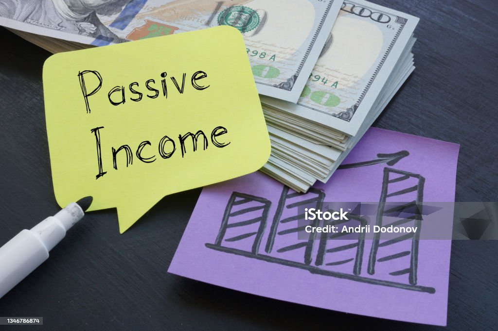 Passive Income is shown on the business photo using the text Passive Income is shown on a business photo using the text Passive Income Stock Photo