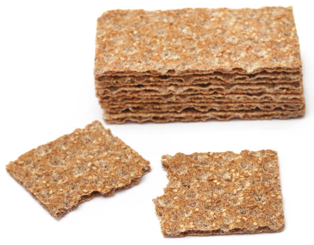 istock Crispbread with sesame seeds 1346787047