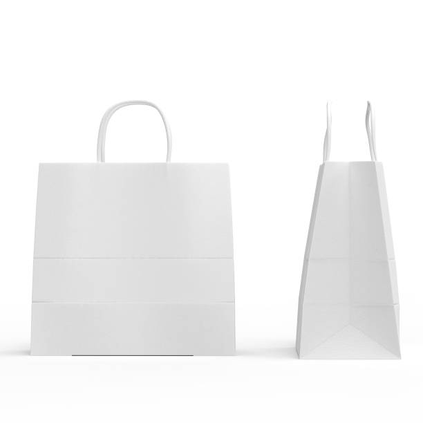 istock White cardboard bag isolated on white background ready for mockup 1346793236