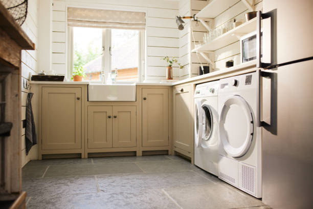 istock Domestic kitchen with no people 1346794883
