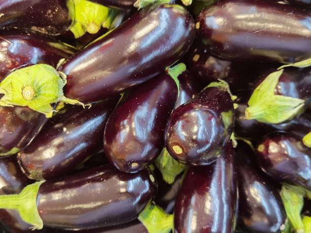 istock Eggplant several ripe edible on sale 1346798379