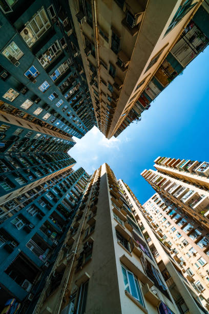 istock Exterior of modern architecture. Building abstract background 1346798872