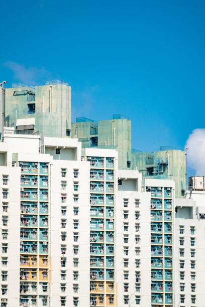 istock Exterior of modern architecture. Building abstract background 1346799612