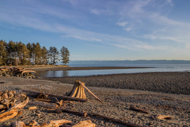 istock late afternoon at Jordan River Beach 1346824101