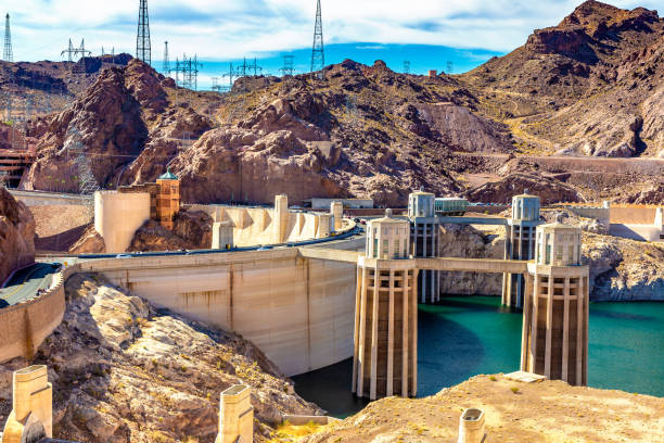 istock Hoover Dam in Colorado river 1346824131