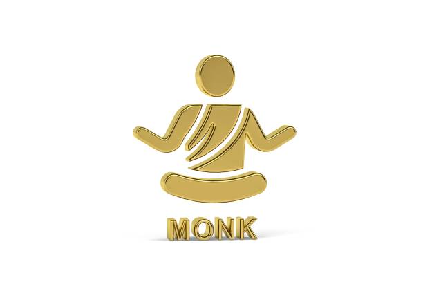 ikona aplikacji monk - cleric traditional culture spirituality religion zdjęcia i obrazy z banku zdjęć