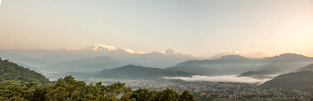 istock A panoramic view of Sarangkot valley during the Sunrise 1346840560