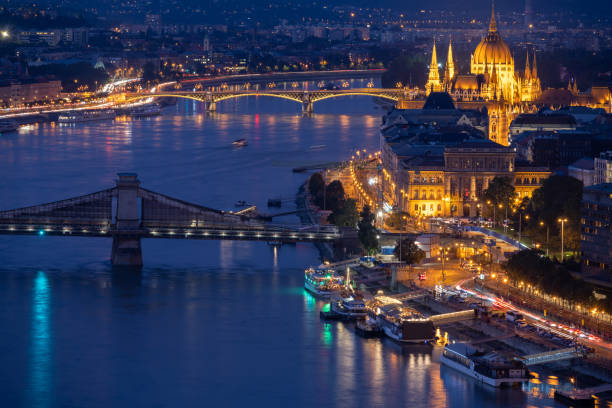 istock amazing architecture of Budapest at dusk, Hungary 1346845476