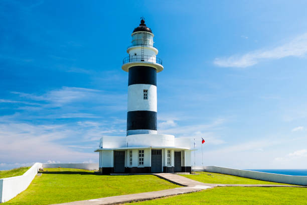 istock Dongjiyu Lighthouse in Penghu, Taiwan. 1346857337