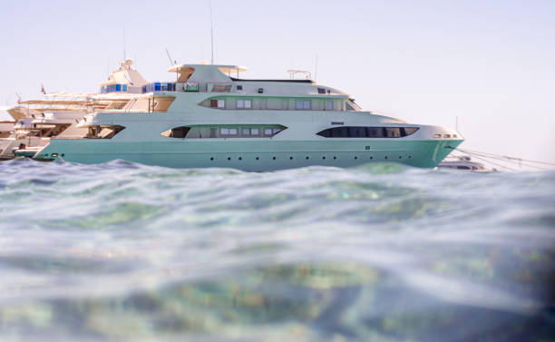 istock white boat without people in the Red Sea 1346865776