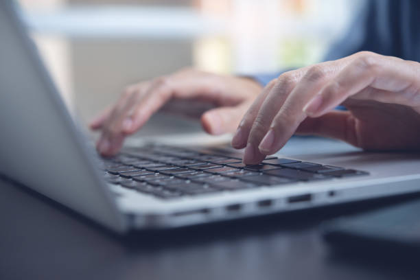 istock Business woman working at home office 1346870543