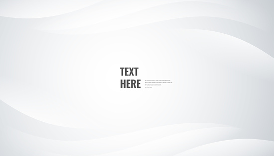 Abstract modern minimalism white waves background with a space for your text. EPS 10 vector illustration, contains transparencies. High resolution jpeg file included(300dpi).