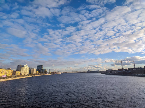 istock View of Neva river in sunny day. 1346881888