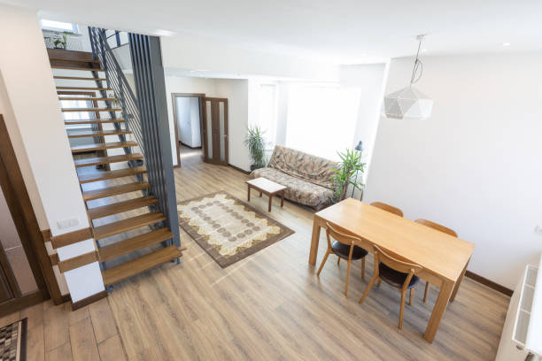 istock Modern living room in scandinavian style 1346889159