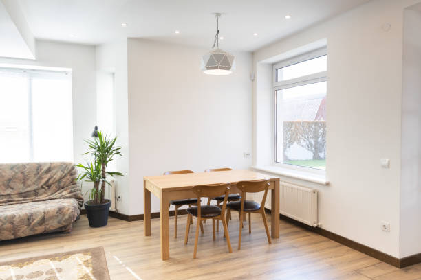 istock Modern living room in scandinavian style 1346889266