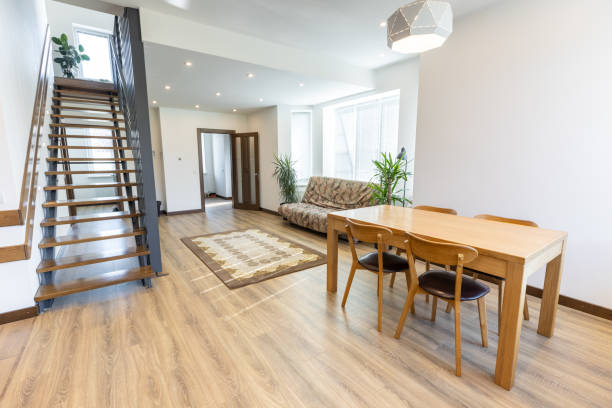 istock Modern living room in scandinavian style 1346889277