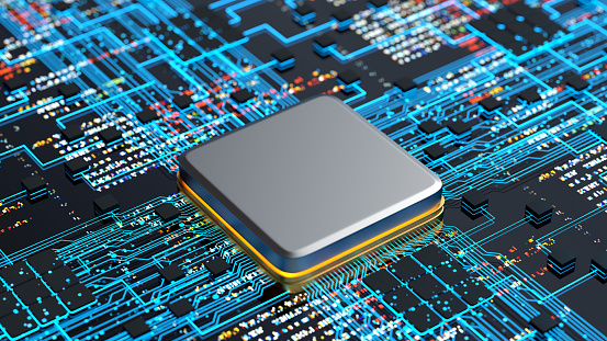 Central Computer Processor digital technology and innovations