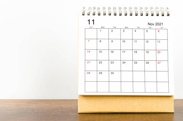 istock November desk calendar 2021 1346897516