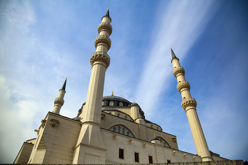 Namazgah Mosque or Grand Mosque of Tirana, Albania.