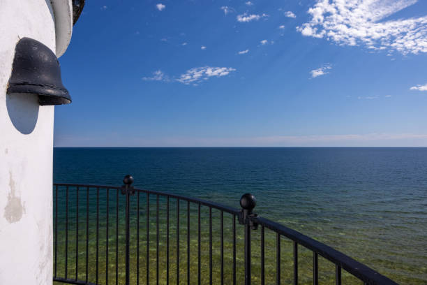 istock Lighthouse View Of Lake Michigan 1346906336