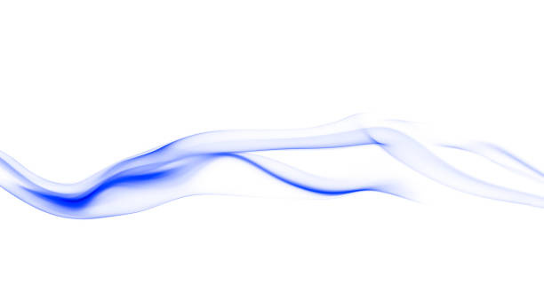 istock swirling movement of the blue smoke group 1346906890