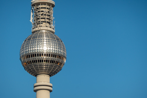 The television tower of Berlin (Germany)