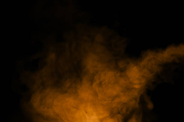 istock floating brown steam smoke spray 1346908302