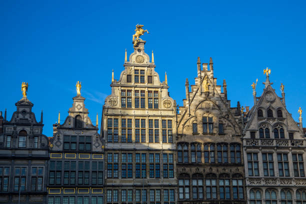istock Old Belgian houses 1346911622