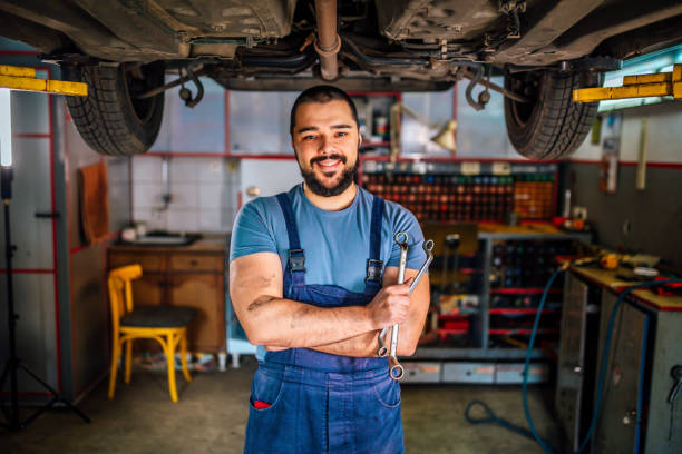 istock Precise repair are his specialty! 1346917145